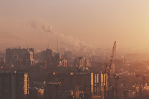 pollution stress anxiety depression mental health wellbeing