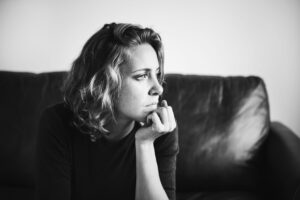Thoughtful absent missing mental health therapy psychotherapy wellbeing